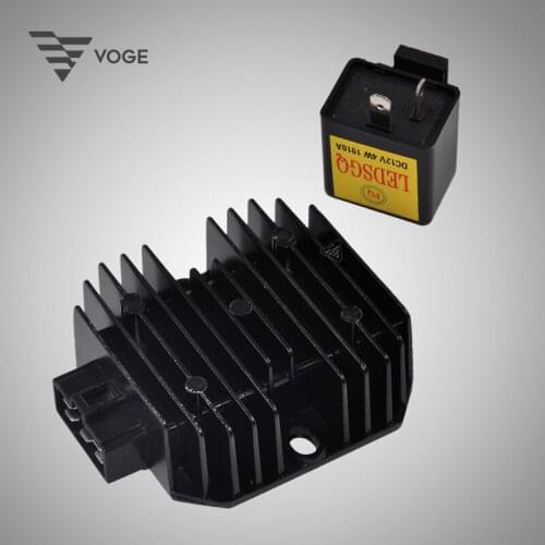 Motorcycle Lx300r Lx300rr Lx300ac Original Voltage Regulating Rectifier Steering Lamp Flasher Apply for Loncin Voge
