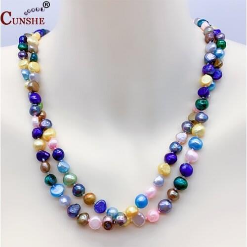 Natural Freshwater Pearl Beaded High Quality Rice Shape Punch Loose Beads for Make Jewelry DIY Bracelet Necklace Accessories