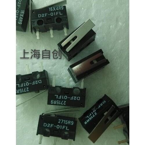 NEW switch D2F-01FL D2F01FL D2F-01 With handle mouse micro switch DIP3 20PCS/LOT