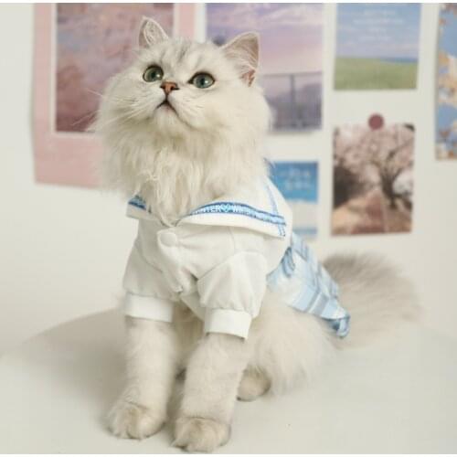 New Cat Clothes Small Cats Vest Casual Warm Kitten Shirt Cat Coat