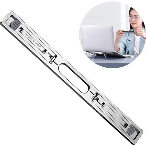 Laptop Stand Bracket Support for Notebook Foldable Holder Cooling Pad Tablet Laptop Keyboard Invisible Stand Anti-Slip Holder