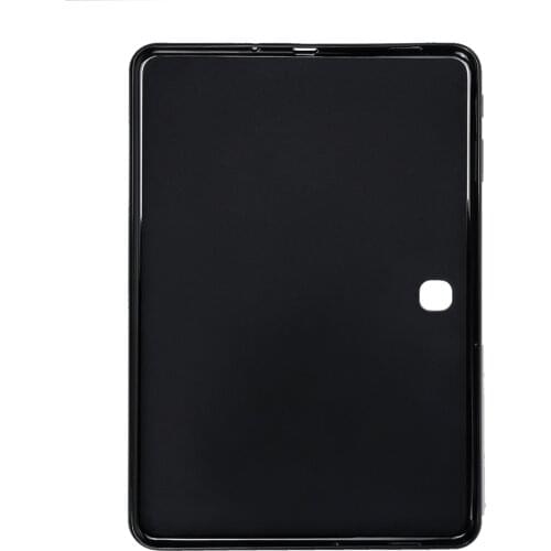 QIJUN T583 Silicone Smart Tablet Back Cover For Samsung Galaxy Tab Advanced 2 2019 10.1 inch SM-T583 Shockproof Bumper Case