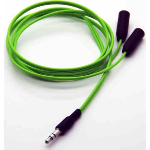 3.5mm Jack Earphone Splitter Adapter 1 Male to 2 Female Extension vga to rca Audio Cable for Iphone MP3 MP4 tv box headphones