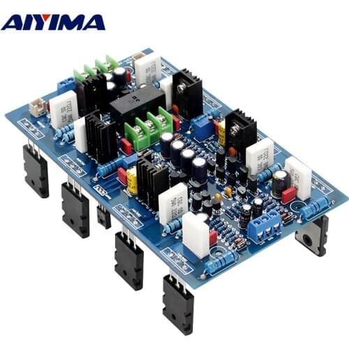AIYIMA 2.0 Power Amplifier Audio Board 2SA1943 2SC5200 300Wx2 Amp Home Theater Amplificador Hifi Stereo Sound Speaker Amplifier