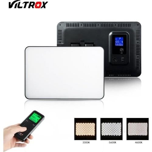Viltrox VL-400T 40W Camera LED Studio Video Light Bi-color Dimmable + Remote Control For Camera Light Stand YouTube show Live