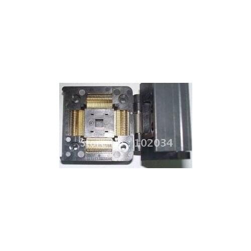 100% NEW IC51-1284 QFP128 TQFP128 IC Test Socket / Programmer Adapter / Burn-in Socket (IC51-1284-1236)