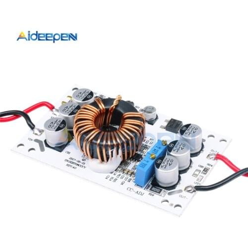 600W 10A Aluminum Plate DC-DC Boost Converter Adjustable Step Up Constant Current Power Supply Module Led Driver For Arduino