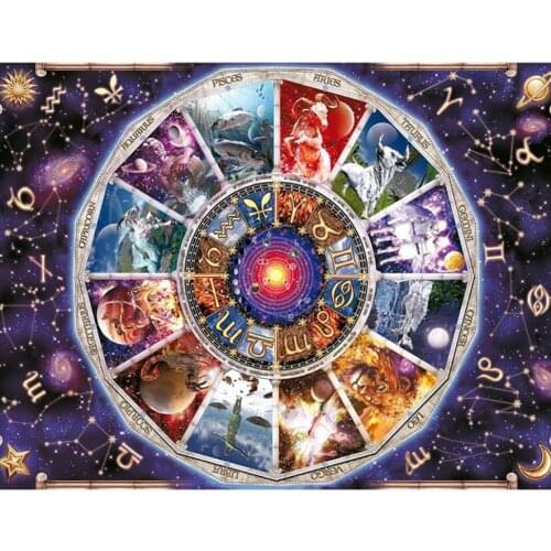 Ancient Greek Zodiac Sign Diamond mosaic 5D DIY Diamond Painting cross stitch square/round diamond embroidery religious decor