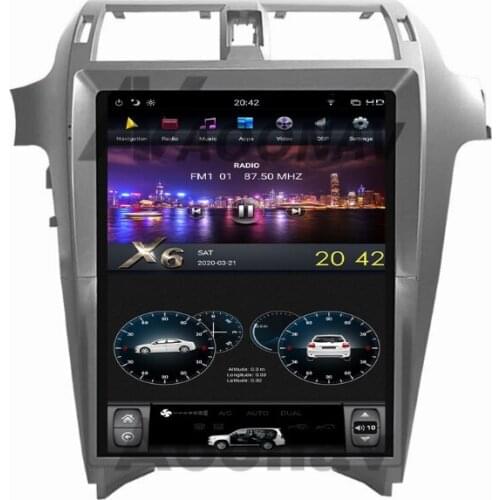 AOONAV 15 inch car GPS Radio navigation For LEXUS GX460/GX400 2010-2019 DVD player vertical screen Android 9.0 support carplay