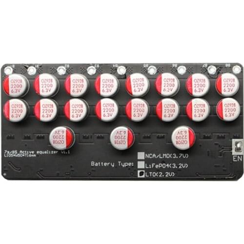 5A Balancer 8S LiFePo4 Li-Ion Ver Battery Active Equalizer Balancer Energy Transfer Board Balance