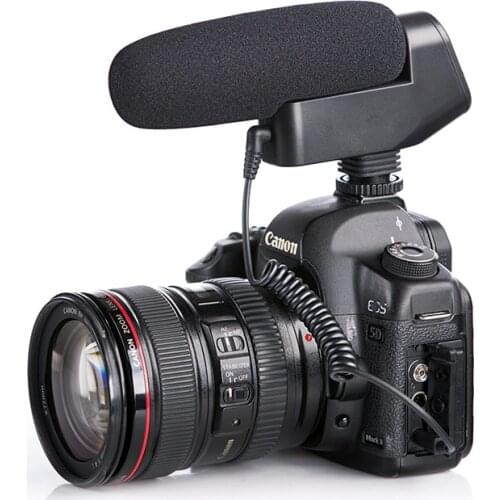 BOYA Cardioid Directional Condenser Microphone Mic for Canon Sony Nikon Pentax DLSR Digital Camera BY-VM600 Microphone