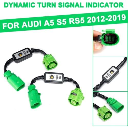 For Audi A5 S5 RS5 2012 2013 2014 2015 2016 2017 2018 2019 Dynamic Turn Signal Indicator LED Taillight Add-on Module Cable