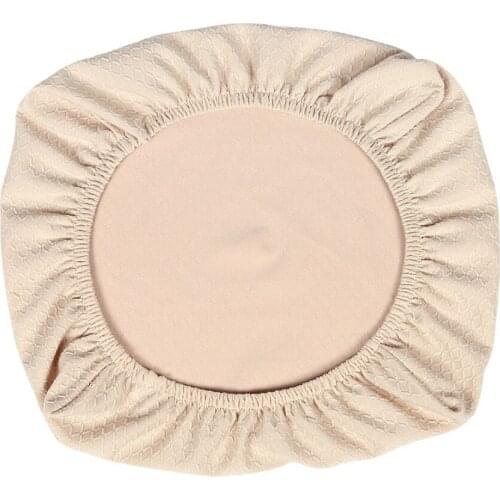 Stretchable Dining Chair Cover Protector For Wedding Party Washable M_Beige