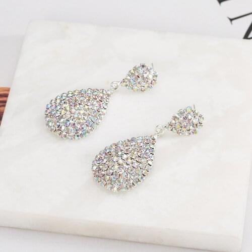 Fashion Personality Popular Tassel Earrings Long Water Droplets Female Fashion Sexy Earrings Temperament Earrings Jewelry