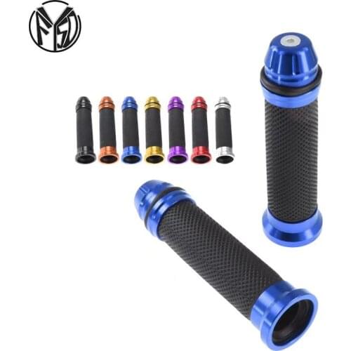 Motorcycle grips hand rubber pedal biker scooter handlebar grips modified handlebar throttle turn Grip Settle Handle Grips