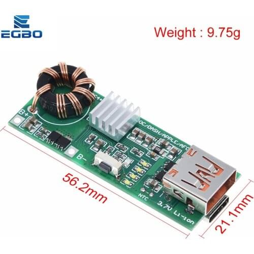 QC4.0 QC3.0 Double Way PD Mobile Phone Power Bank Quick Charge 3.7V to 5V 9V 4.5A 18W Type-C USB Boost Charger Circuit Board