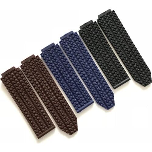 New Watch Accessories Rubber Strap For Hublot Big Bang Series 18mmx24mm Men and Women Watch Band Accessories