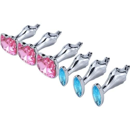 Sexual Toy Adult Butt Plug for Men Women Couples Games Metal Anal Bondage Harness Accessories Sex Dildo Anal Toys for Woman Hot