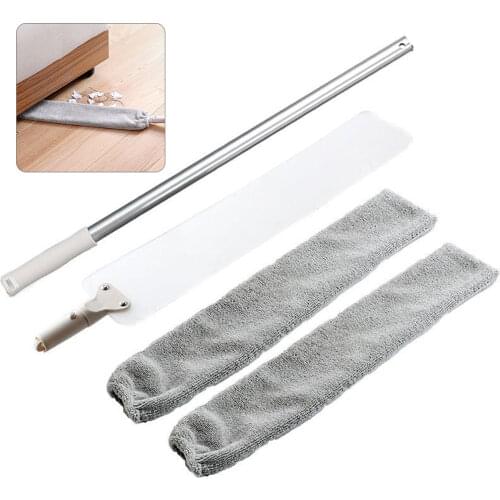Detachable Cleaning Duster Cleaning Brush Microfiber Dust Cleaner for Bed Furniture Bottom Cleaning Tool