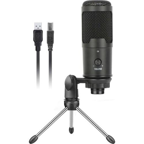 USB Microphone with Mic 192Khz/24Bit or 48kHz/16bit Podcast PC Computer Condenser Mic for Recording Gaming
