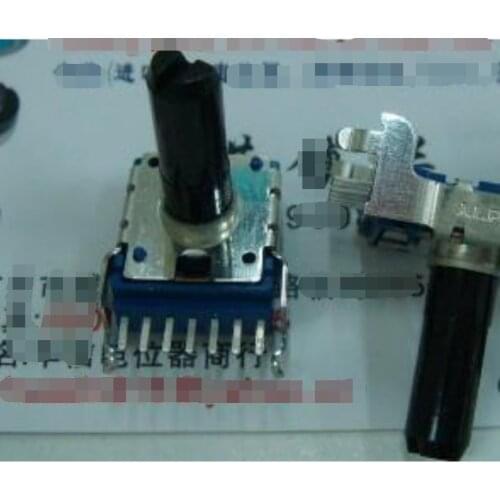 1pcs/lot Japan ALPS 142-type horizontal double potentiometer B50K 7 foot shaft length 18MMF [no screw]