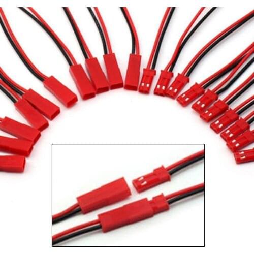 20pcs Durable Portable RC Model Professional Socket Smart Male Female Battery Plug Power Supply DIY Connector Cable