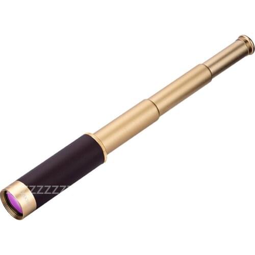 25x30 HD Outdoor Telescopic Retro Monocular Portable Foldable Telescope High Quality Marine Camping and Hiking