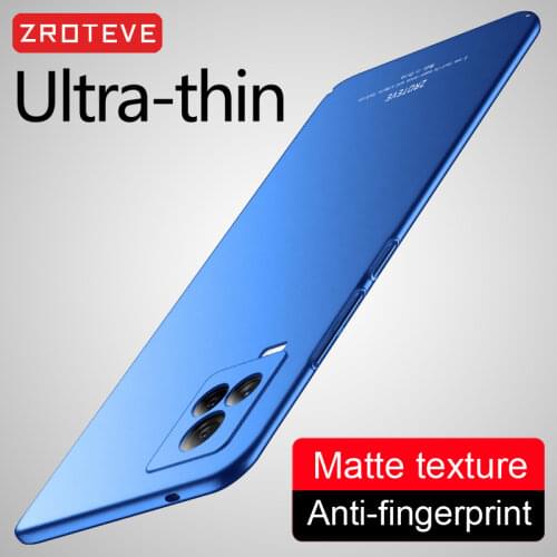 IQOO 7 Case ZROTEVE Slim Frosted Coque For Vivo iQOO 7 3 5 Pro Case iQOO7 Hard PC Cover For Vivo iQOO Neo 3 U1 U3 Z1 X Z1X Cases