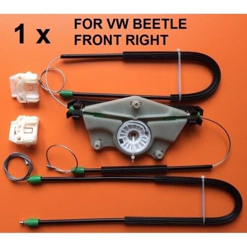 For VW BEETLE WINDOW REGULATOR ELECTRIC REPAIR KIT FRONT-RIGHT Onwards 1997