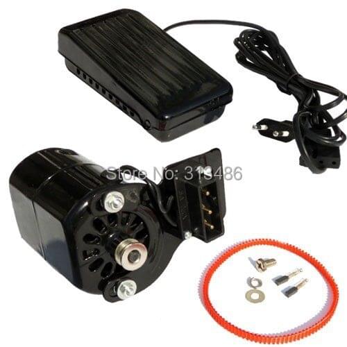 Ac220v Household Sewing Machine Motor + pedal switch push button switch