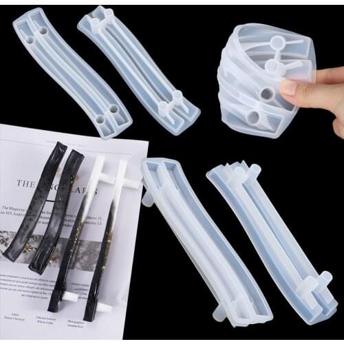 New DIY Fruit Tray Coaster Handle Mold Fashion Crystal Handle Pendant Key Chain UV Silicone Mould Epoxy Resin Decorative Craft