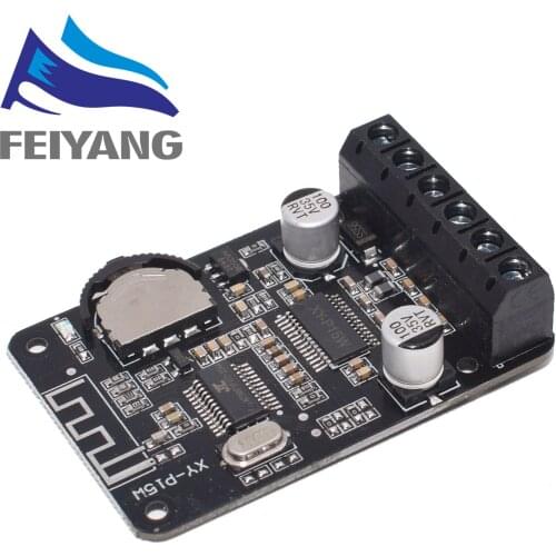 10PCS 10W/15W/20W Stereo Bluetooth Power Amplifier Board 12V/24V High Power Digital Amplifier Module XY-P15W