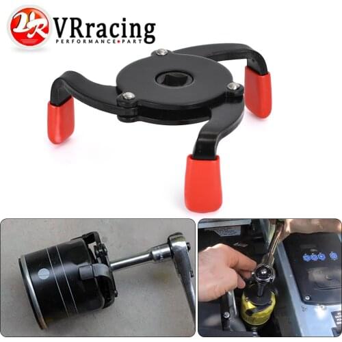 High Quality Universal 3 Jaw 3/8" Car Adjustable Oil Filter Remover Wrench Tool 60mm to 95mm 2.4" to 3.7" Auto Accessories