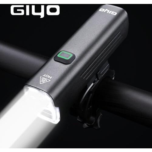 GIYO Bicycle Light Rainproof USB Rechargeable Bike Headlight 4800 mAh MTB Front Lamp Aluminum Ultralight Flashlight Bike Light