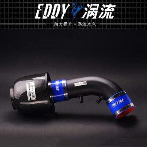 EDDY Intake System Air Intake Pipe & Carbon Fiber Air Filter for KIA K4 1.8/2.0/1.6T 2014-2017 K5 2.0/2.4 2011-2016 Engine Parts