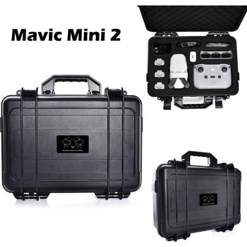 Mavic Mini 2 Explosion-proof Case Box ABS Waterproof Hard Cover Shell Handbag Travel Bag For DJI Mavic Mini 2 Drone Accessories