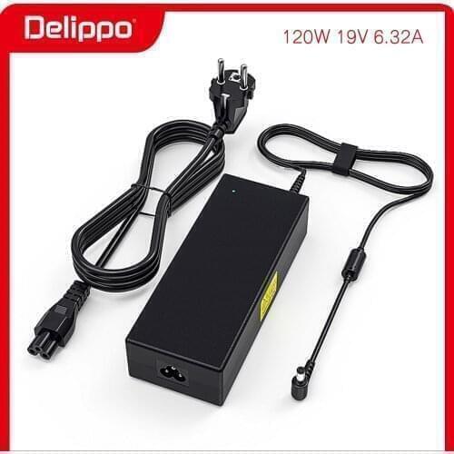 DELIPPO 120W 19V 6.32A AC laptop power adapter charger For Msi GE70 GE60 GS70 Gt640 Gx620 Gx640 Gx660r Gx740 CX62 GE62 GE72