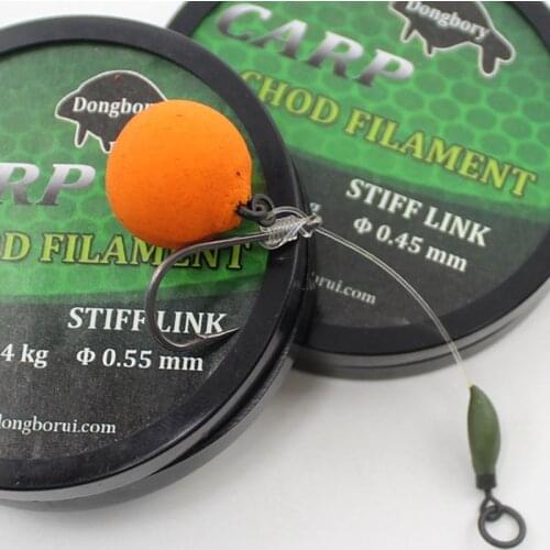 10M Carp Wire Fluorocarbon Carp Fishing Line Monofilament Fly Fishing Carp Wire Carbon Fiber Leader Line Chod Filament Fish Line