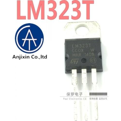10pcs 100% orginal new real stock Linear regulator LM323T LM323 TO-220