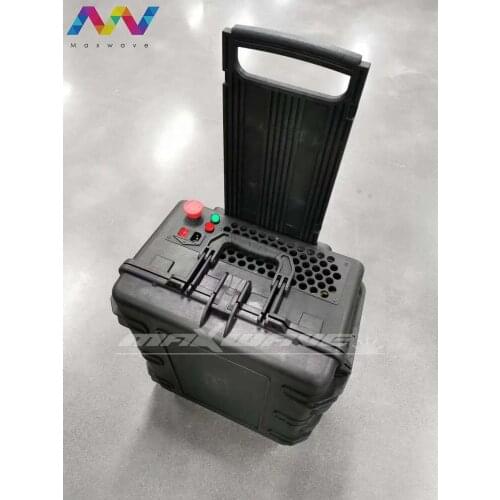 100W 200W metal stainless steel removing rust oil paint portable handheld type rust cleaning laser fiber laser cleaning machine