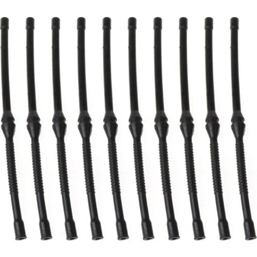 10X Black Fuel Hose Pipe For Chinese Chainsaw 4500 5200 5800 45cc 52cc MT-9999 GXMA