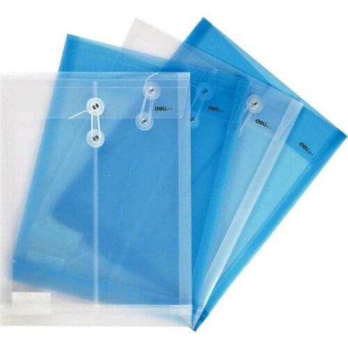 12 Pieces/Set Waterproof Document Bags A4 File Bag Transparent Resume Data Receipt Storage Filing Products Pocket Folders