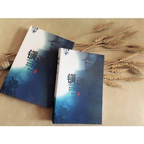 2 Book Zhen Hun Guardian Priest Chinese Novel Book China TV Drama Program Zhu Yi Long Bai Yu Actor Suspense Fiction 2016 Version