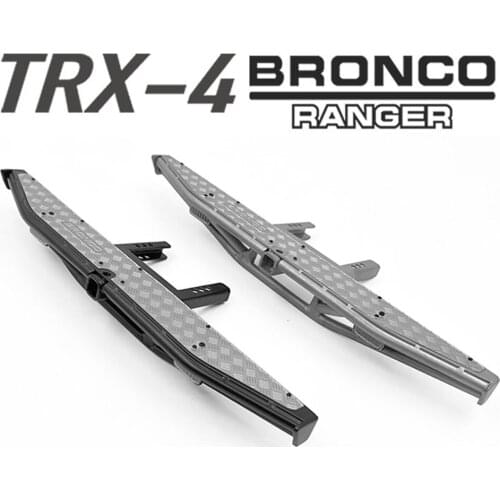 Rc Crawler Car TRX-4 BRONCO Metal KS Rear Bumper Protector Guard