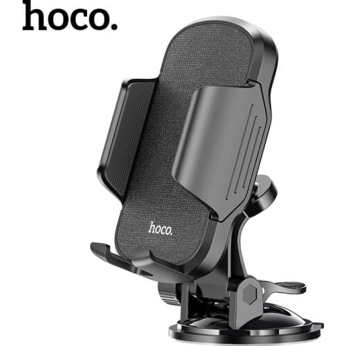 Hoco Windshield Car Phone Holder For iPhone 12 Pro Max Phone Mounting Suction Cup Bracket For Samsung Galaxy A52 A72 GPS Holder