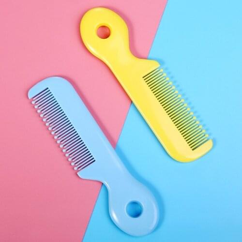 Safe Baby Hairbrush Newborn Hair Brush Kids Travel Comb Head Massager For Boys Girls Care For Safe Baby Comb With Rounded Teeth