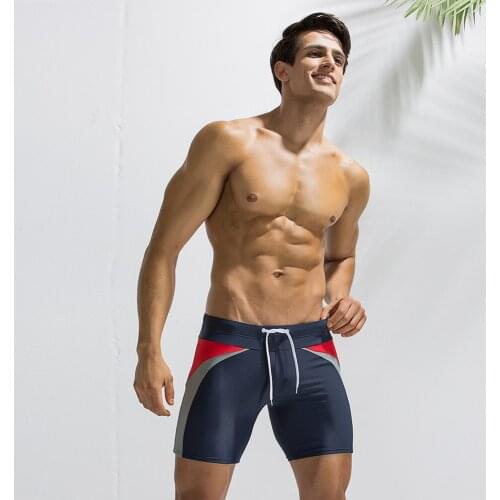 Brand Mens Swim Shorts Racing Swimsuit Man Swimming Trunks Swimming Briefs Breathable Swimwear Men Boxer Board Shorts