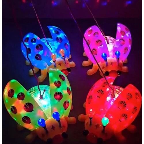 Baby Toys Musical Bump and Go Kids Toddler Ladybug Toy Insect Vehicles