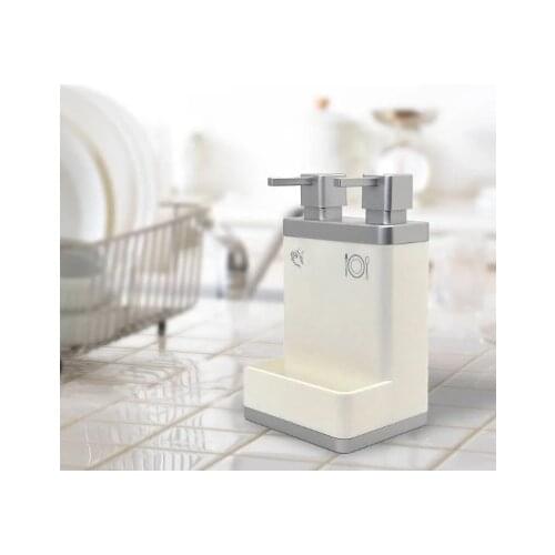 Binary Liquid Soap Dish Sponge Holder Kitchen Bathroom Accessories