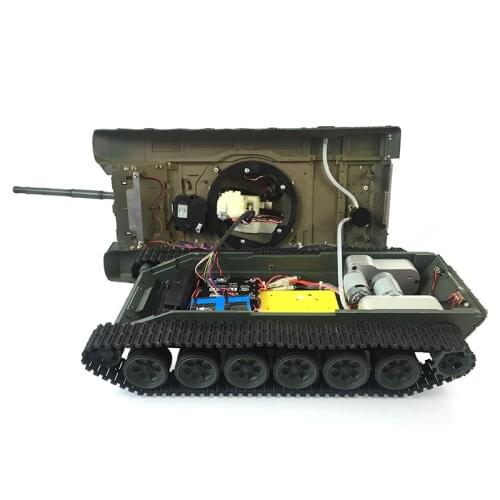 Heng Long 1/16 3938 T90 RC Tank Metal Chassis Gearbox BB Infrared 360 Turret TH16813-SMT4